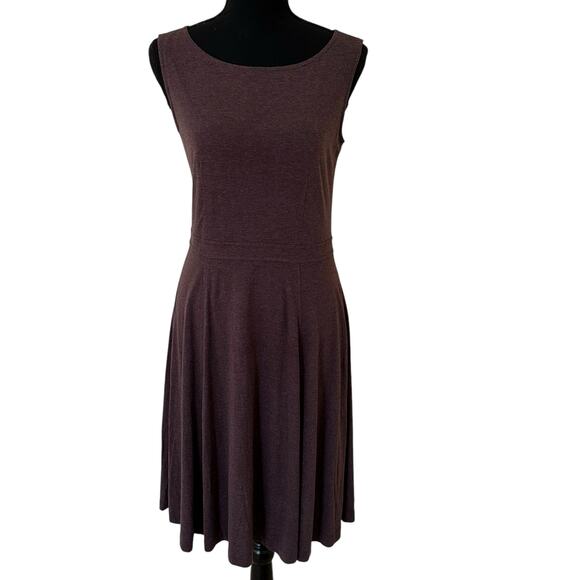 LOFT Sleeveless Purple Dress - Picture 7 of 7